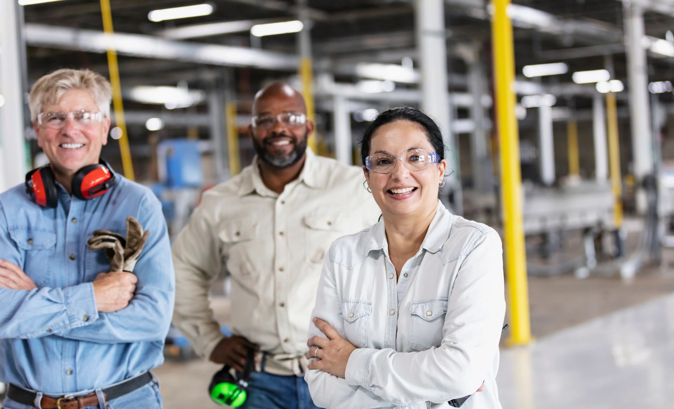 concrete manufacturing team