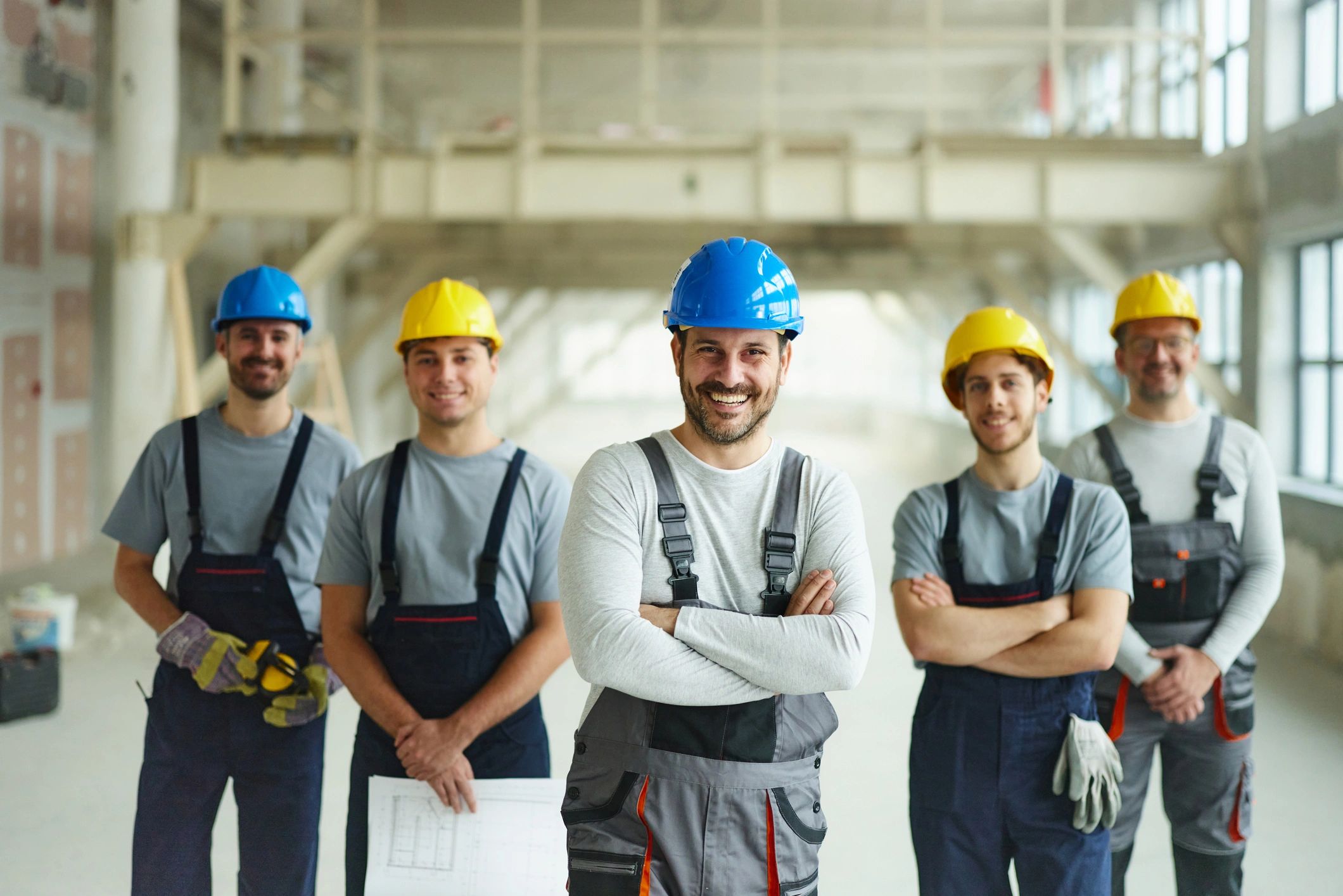 concrete manufacturing team